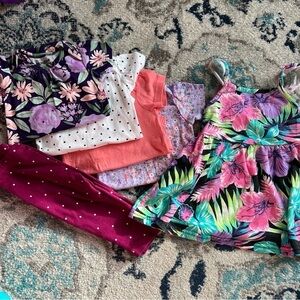 Floral 6-9 month girl bundle